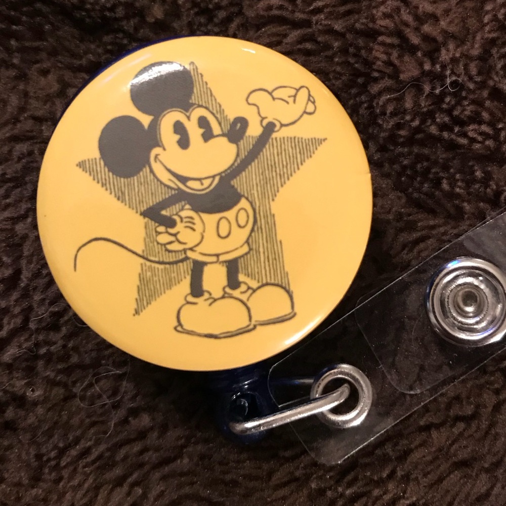 Mickey in a star ⭐️ badge reel